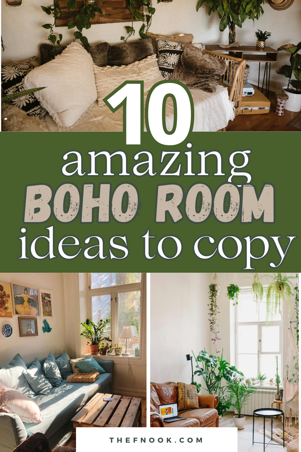 10 Amazing Boho Bedroom decor Ideas To Copy