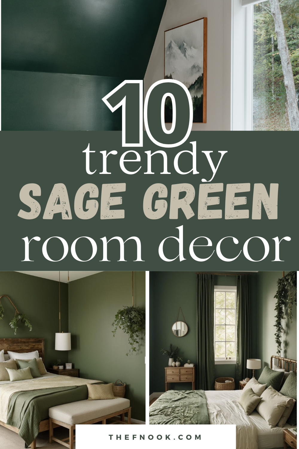 10 Trendy Ideas for a Sage Green Bedroom