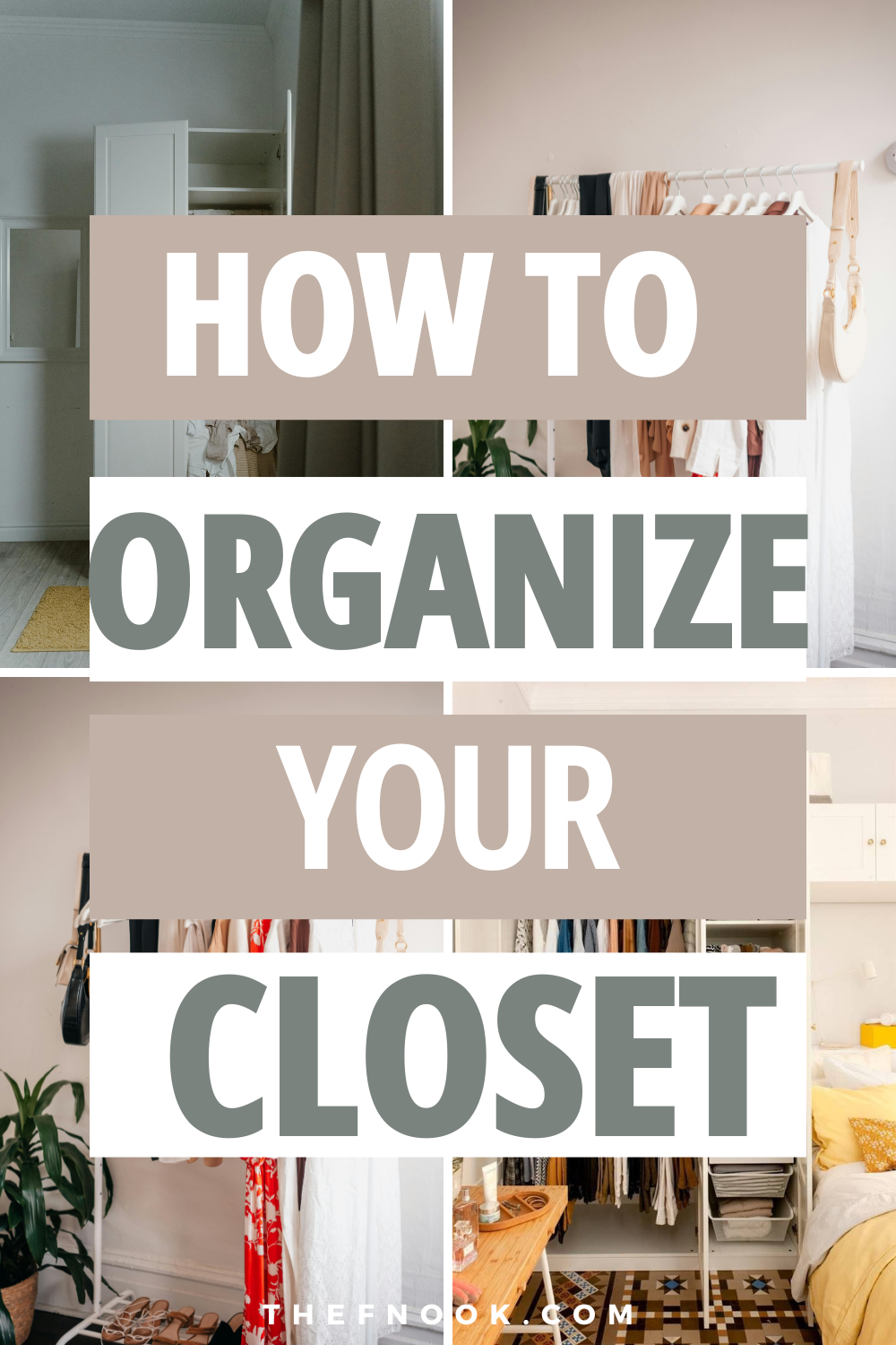 7 Ingenious and Stress Free Ideas to Organize your Small Closet