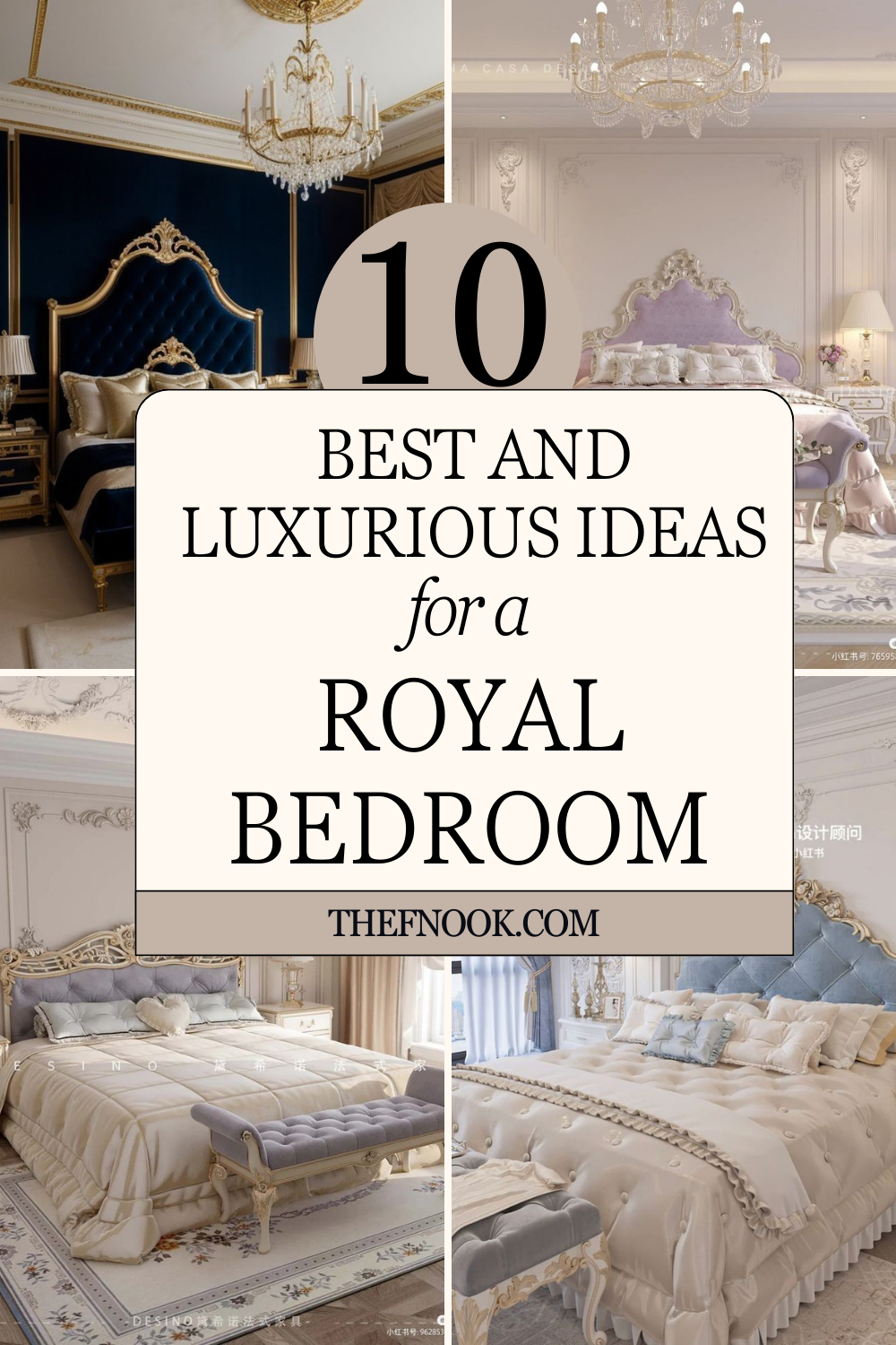 10 Best and Luxury Decor Ideas to style your Royal Bedroom