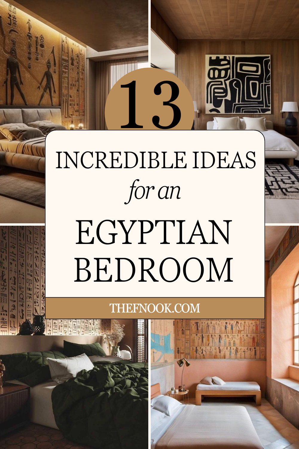 13 Incredible Ideas for an Egyptian Bedroom Decor