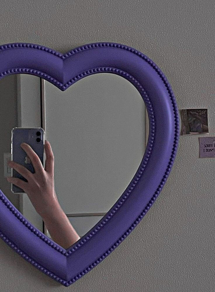 purple mirror