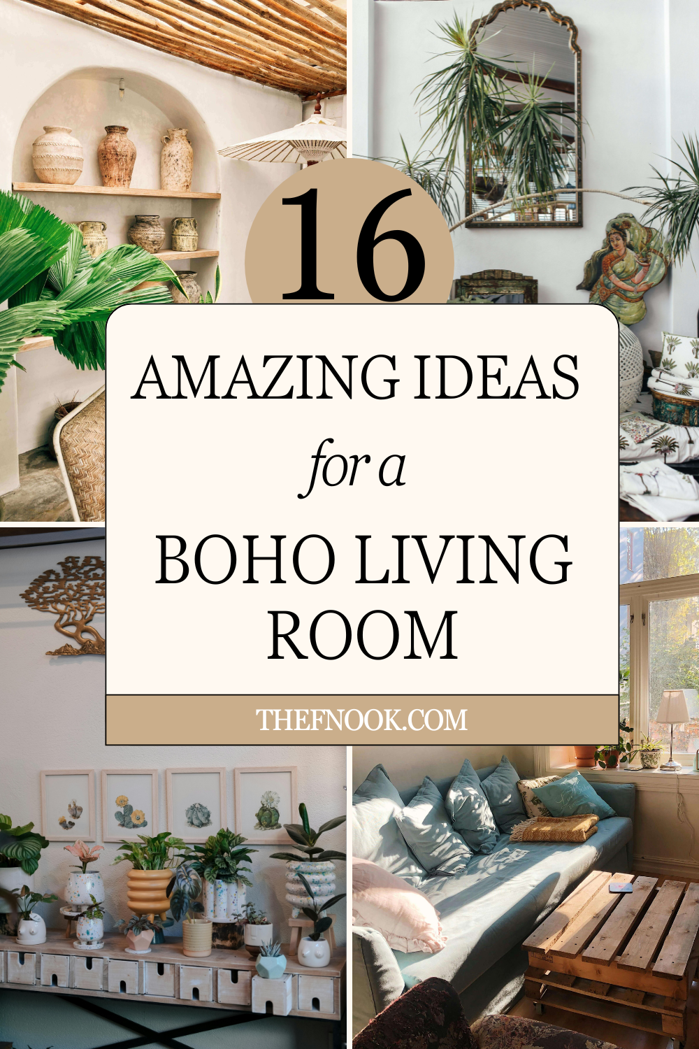 16 Amazing Decor Ideas for a Boho Living Room
