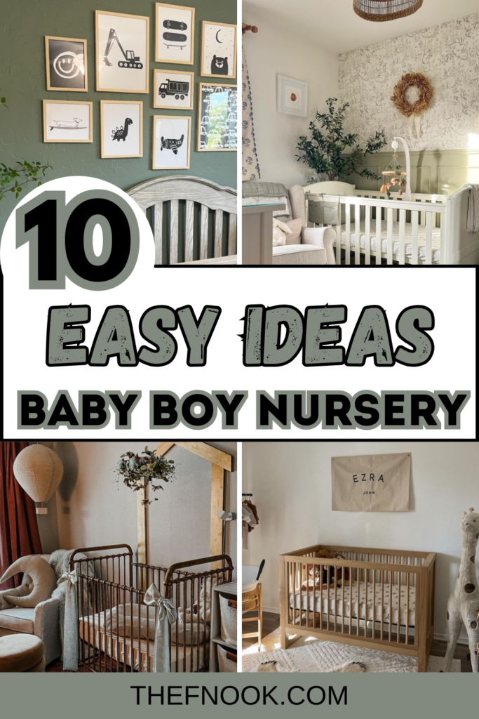 10 Best and Easy Decor Ideas for Your Baby Boy Nursery