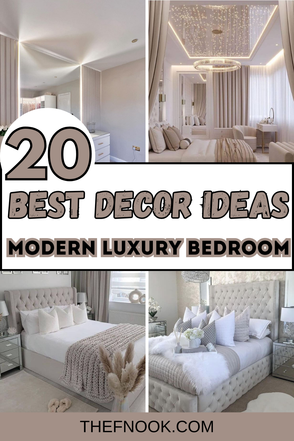 20 Best Decor Ideas for a Modern Luxury Bedroom