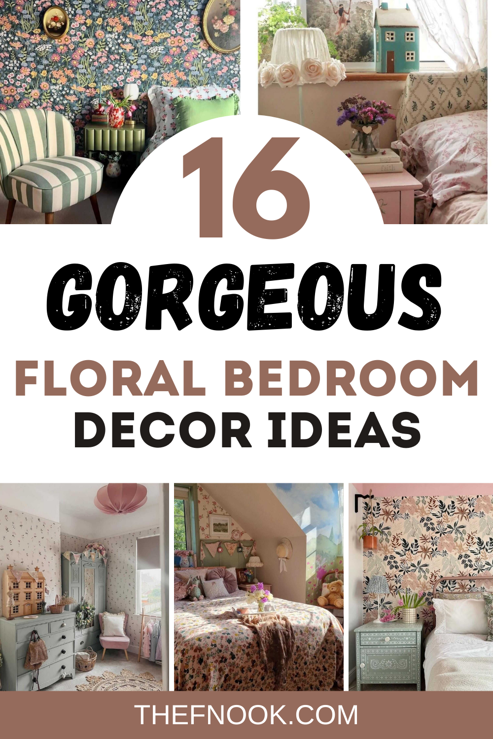 16 Gorgeous Floral Bedroom Decor Ideas for your Teen Girl