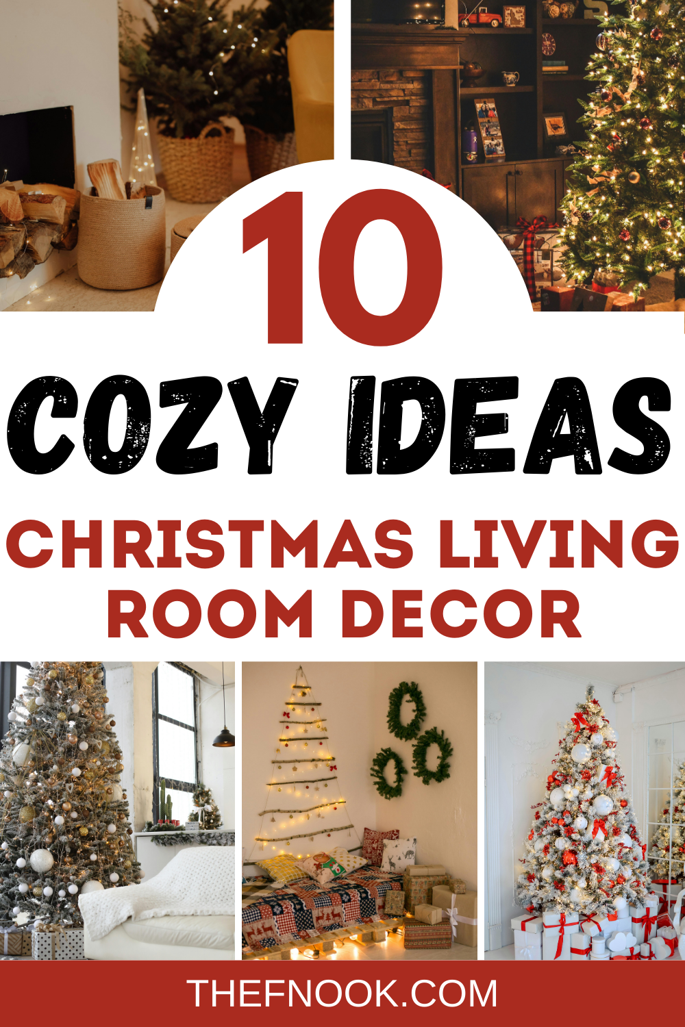 10 Warm and Cozy Christmas Decor Ideas for your Living Room