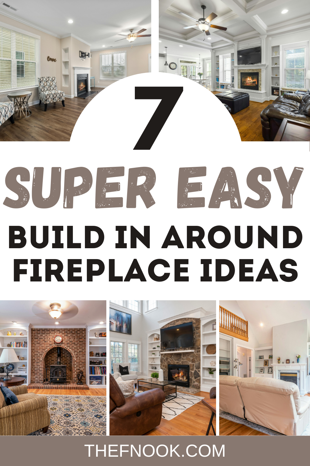 7 Easy Ideas to create a Build In around your Fireplace