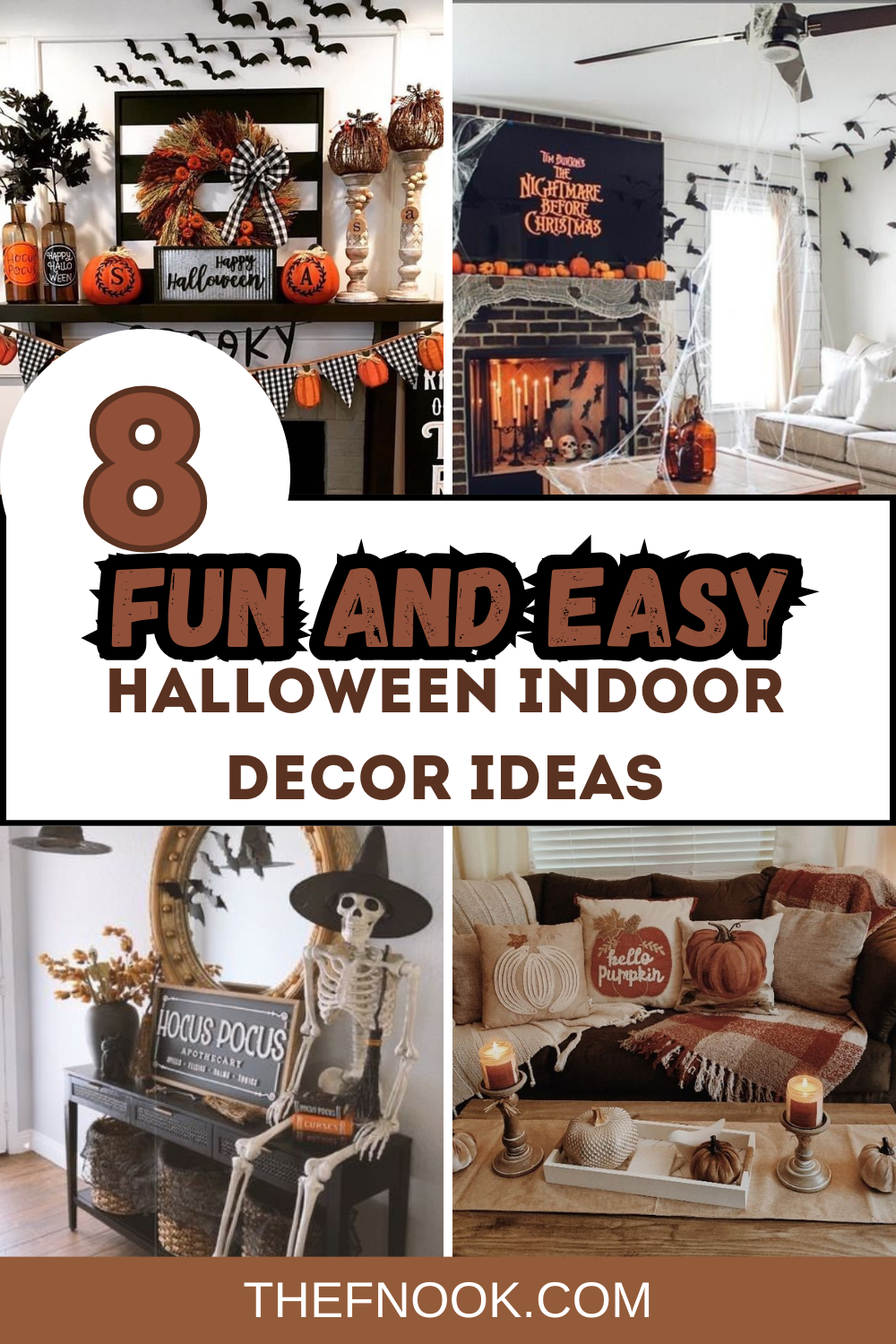 8 Fun and Easy Halloween Indoor decor Ideas