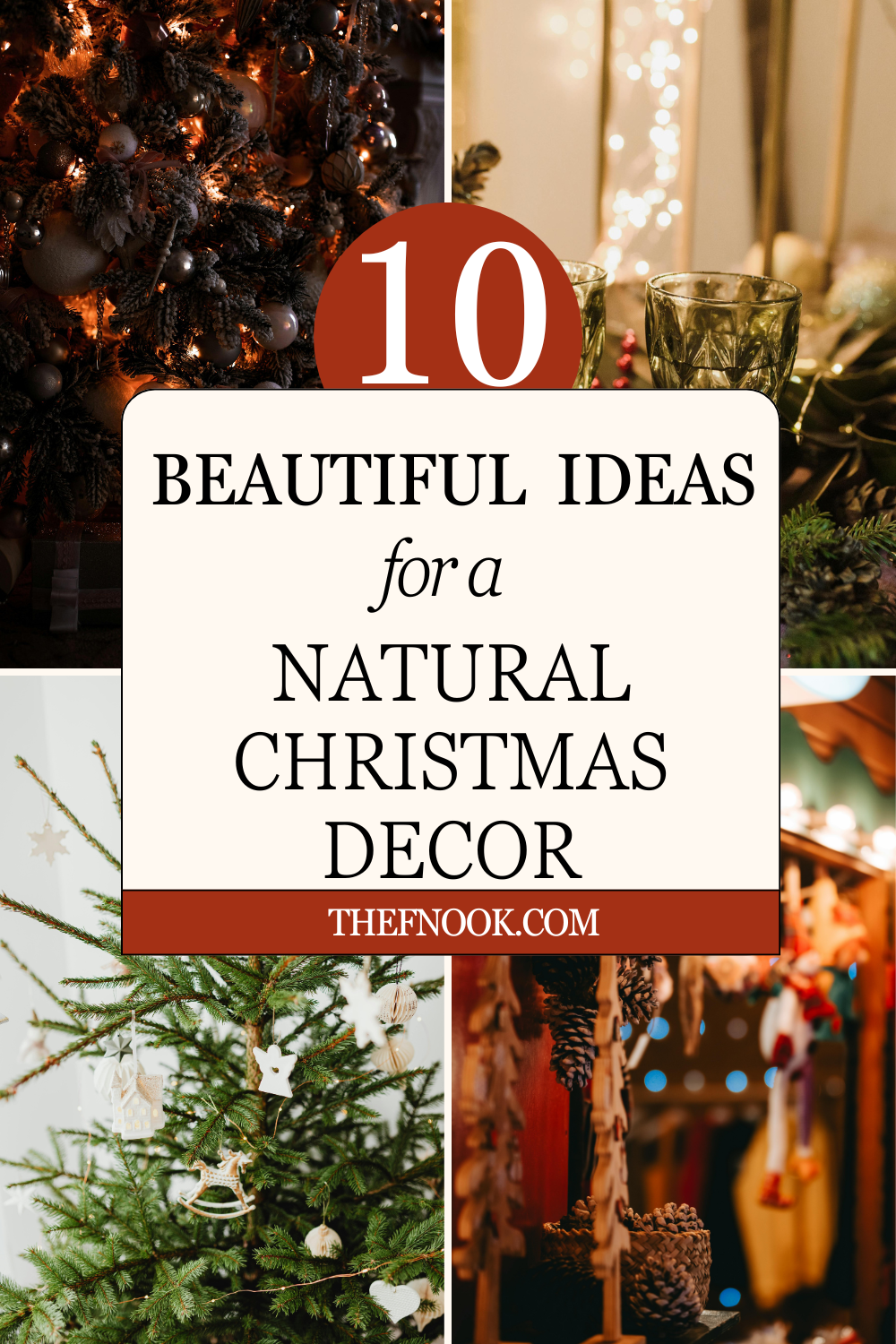 10 Beautiful Natural Christmas Decor Ideas for this year