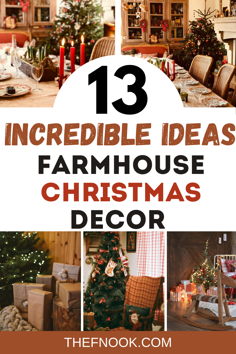 13 Incredible Farmhouse Christmas Decor Ideas for this year