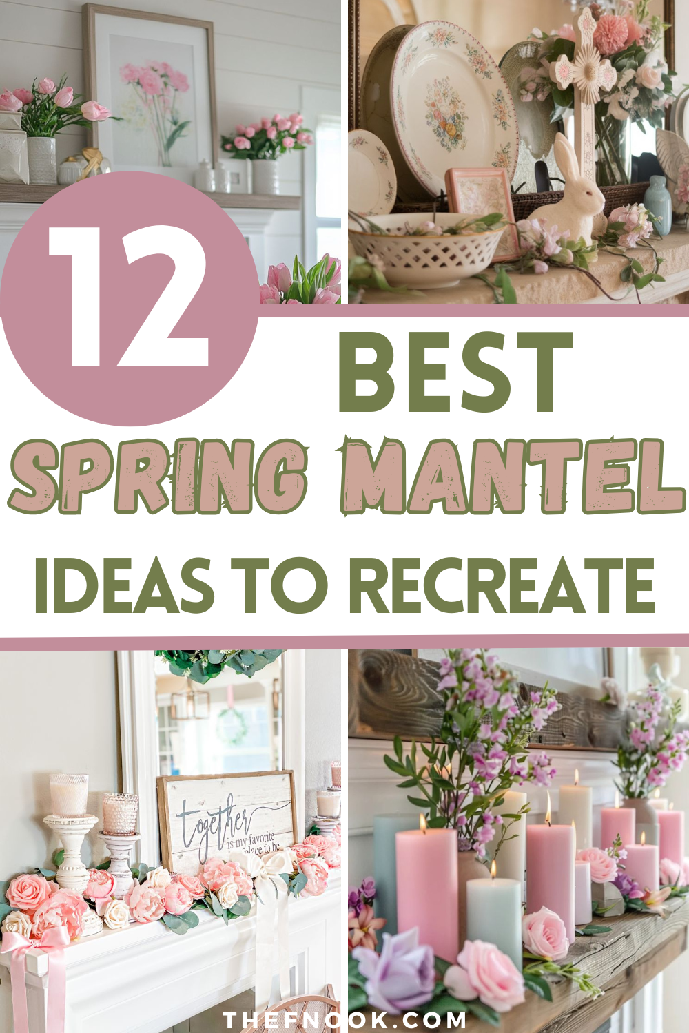 12 Best Spring Fireplace Mantel Decorating Ideas for 2025